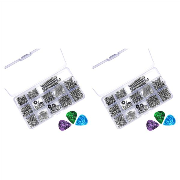 1 Set Electric Guitar Screw Kit For Electric Guitar Bridges Pickups