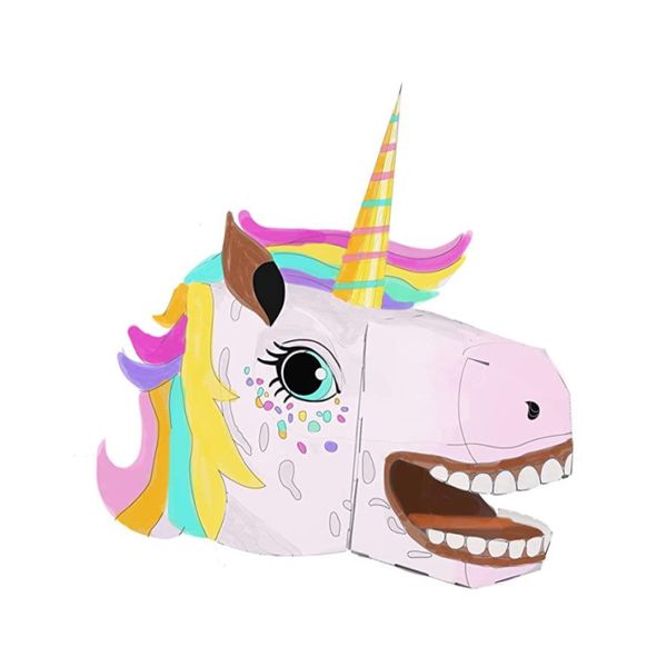 Fiesta 3D Unicorn Mask Card Craft