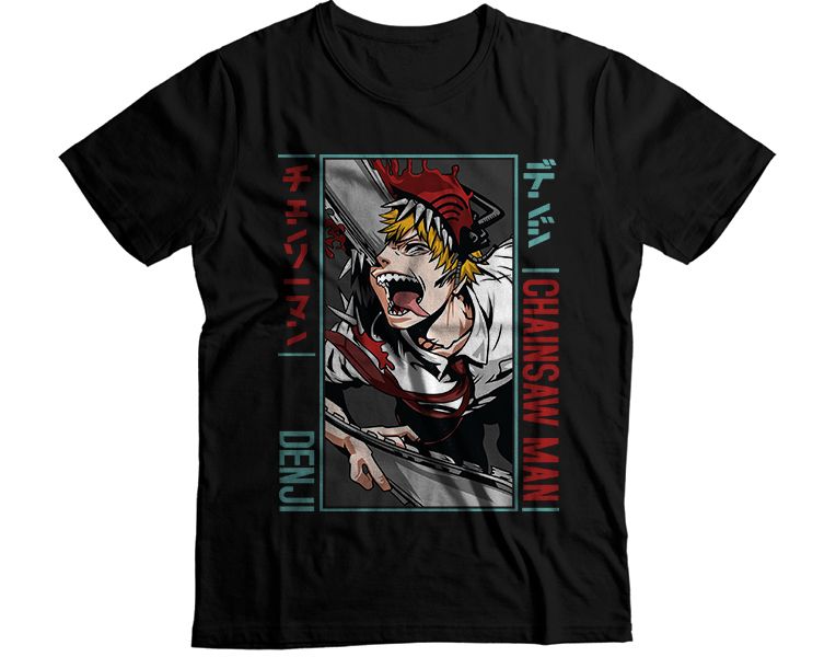 Crazy Anime Man T-Shirt