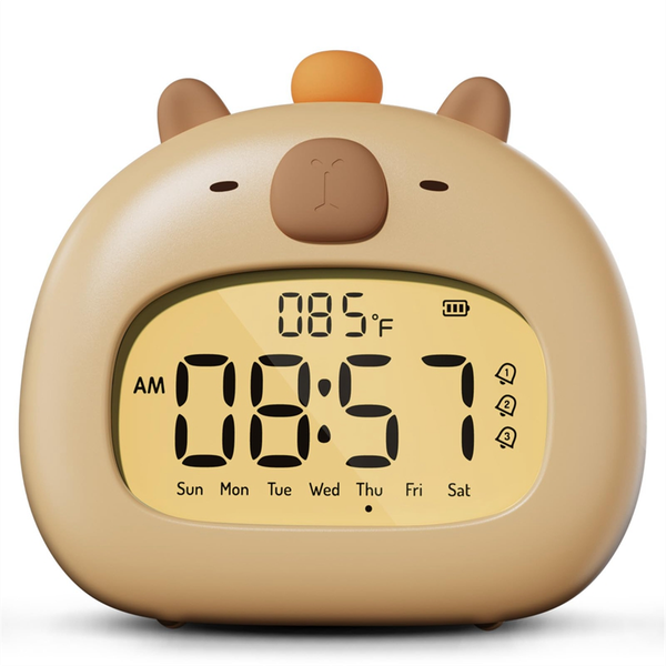 Capybara Alarm Clock