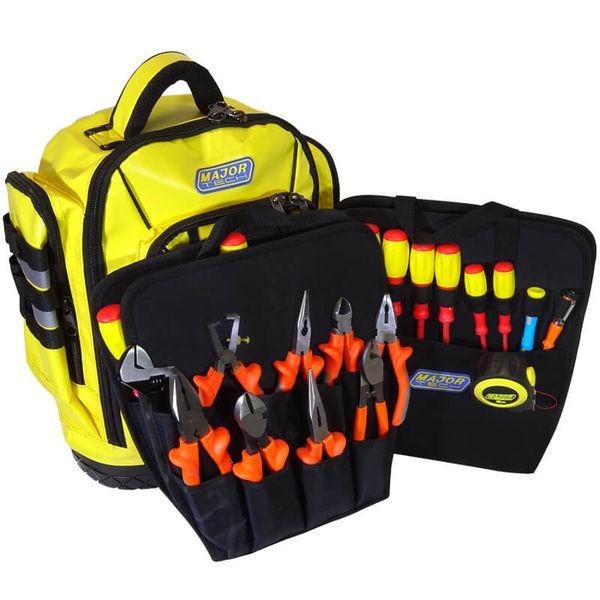 Major Tech Tool Backpack Electrical Kit (TBP7-9)