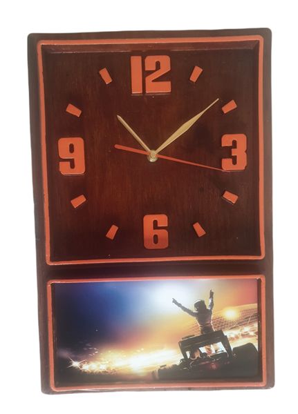 Retro Box Clock (Orange) Formula 1 Passion (3)