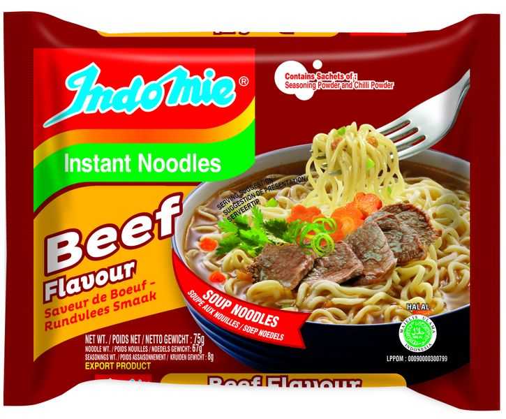 Indomie Beef Noodle 75 gr x 40 Units
