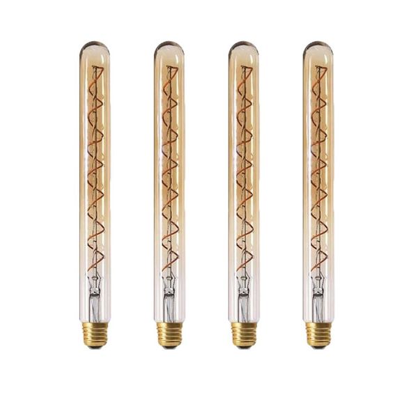 VITO RETRO LED Filament Bulb- Dimmable 8W - Warm White - E27 Set of 4