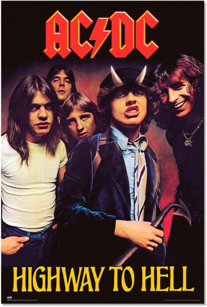 AC/DC Highway to Hell Poster