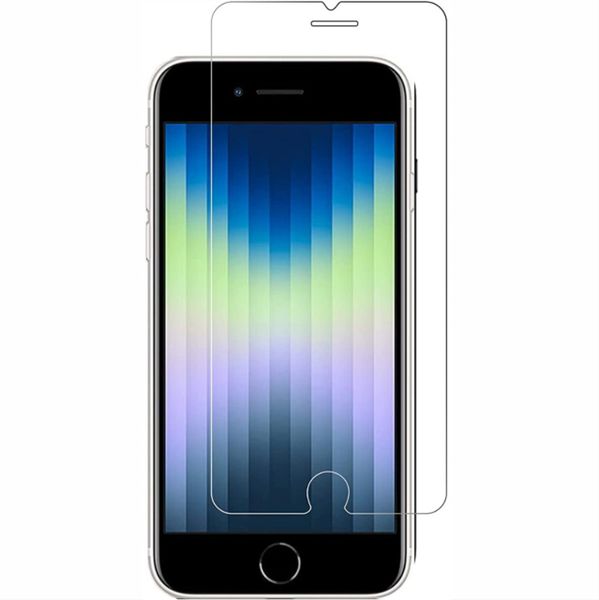 9H Tempered Glass Screen Protector for iPhone SE 2022