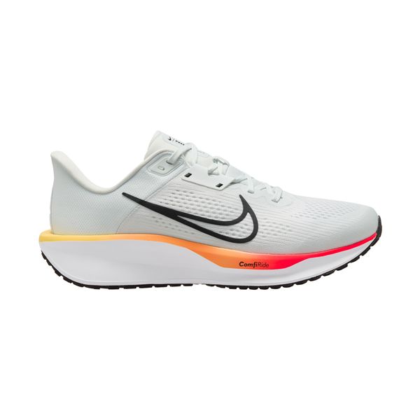 Nike Men's Quest 6 Road Running Shoes - Off White/Black/White/Topaz Gold