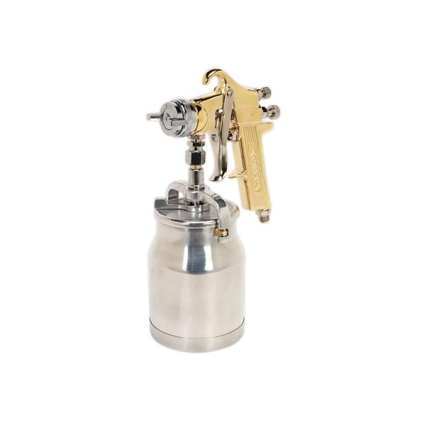 Spray Gun Professional Suction Feed 1.8mm Set-Up Sealey