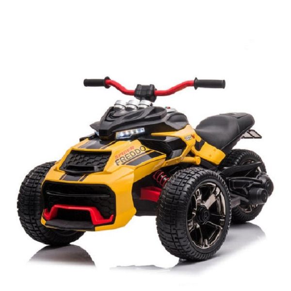 Urban Brand Spider Bike Kids Ride On 2 Seater Electric Motorcycle