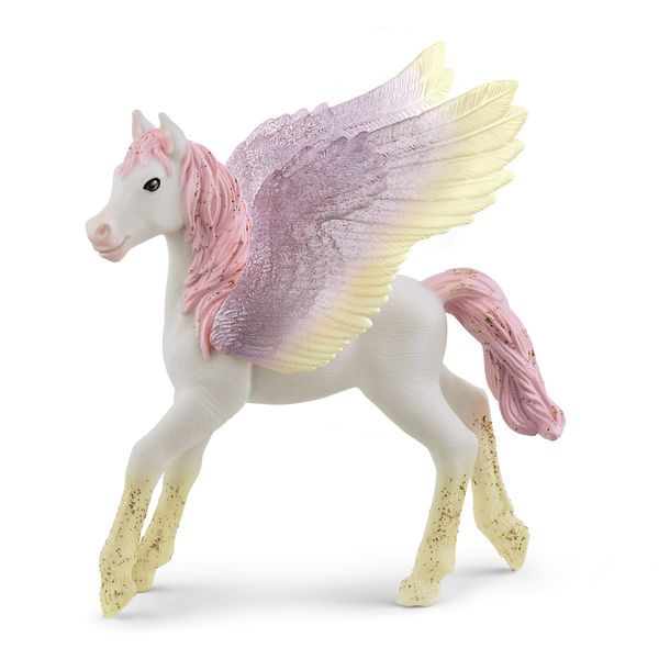 Schleich - Bayala - Sunrise Pegasus Foal - 9cm Tall