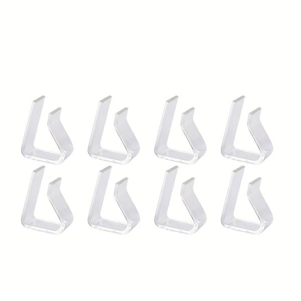 Tablecloth Fixtures, Clear Plastic Tablecloth Clips