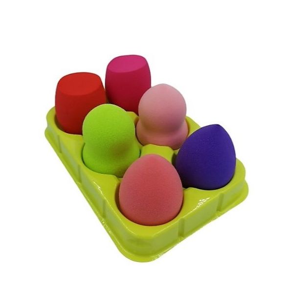 6 piece Beauty Blending Makeup Sponge set
