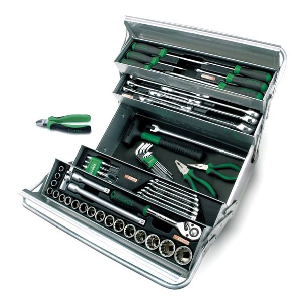 61 Piece Tool Chest Set - Toptul Tool Box Kit