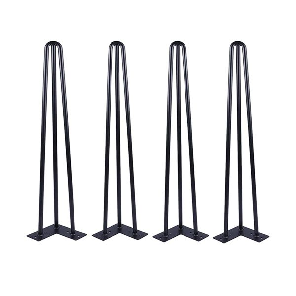 Hairpin Furniture Legs Metal Furniture Leg for Coffee Table TV Stand 4 Piece