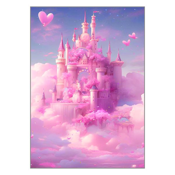 Disney Pink Castle - A1 Poster