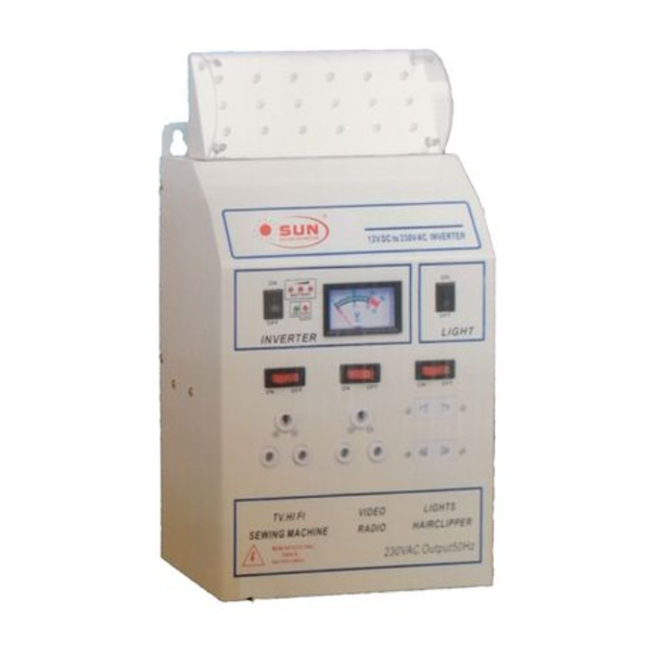 330W Inverter with LED Light Attached