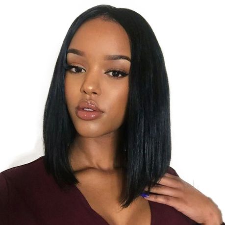 Synthetic bob lace outlet front wig