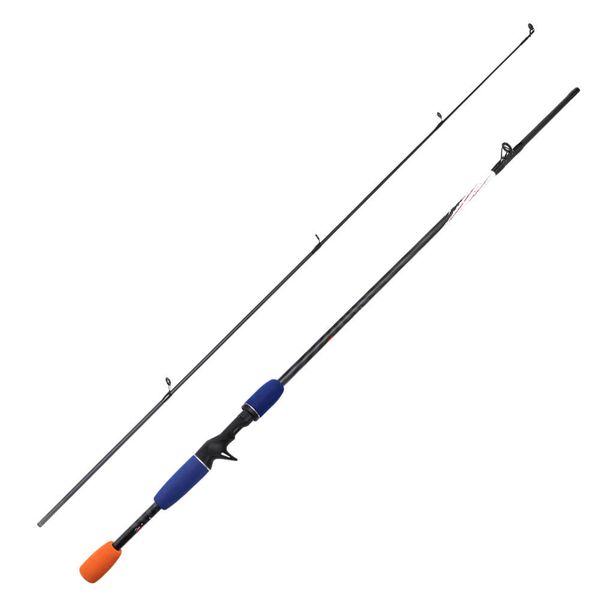 6FT Carbon Fiber Medium Action Spinning Rod with Tapered Handle Multi colour