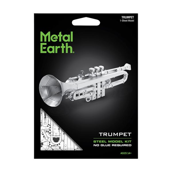 Metal Earth- Trumpet-1 Steel Sheet