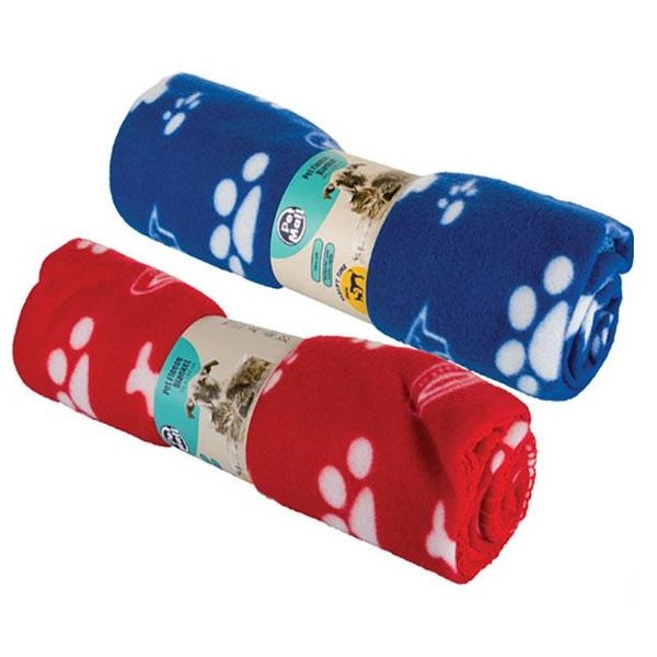 Pet's Fleece Blanket 90x150cm (Pack of 2)