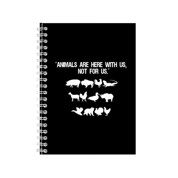 Vegan Notebook Vegetarian Gift Idea Writing Book Notepad Pad 22