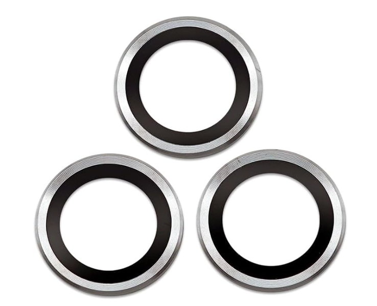 Lens Protector Compatible With iPhone 14 Pro/Max (Silver)Mohs 9 Hardness Military Grade
