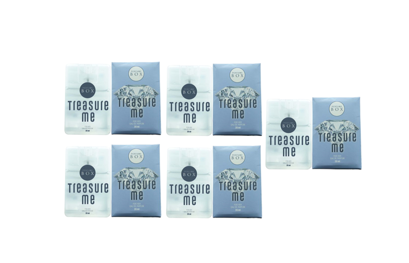 Perfume Box Treasure Me For Her Perfume Pocket size Set of 5s