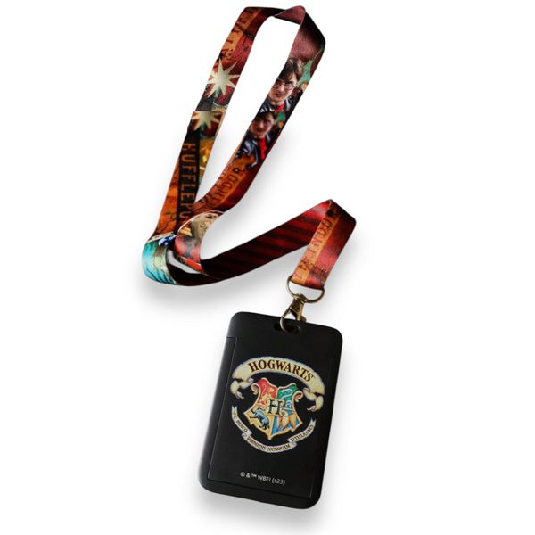 Harry Potter Hogwarts ID Card Holder with Premium Lanyard