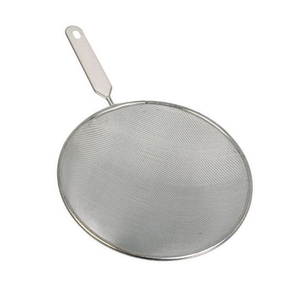 Sieve 20cm, Metal Rim, Metal &amp; Plastic Handle (Set of 2)