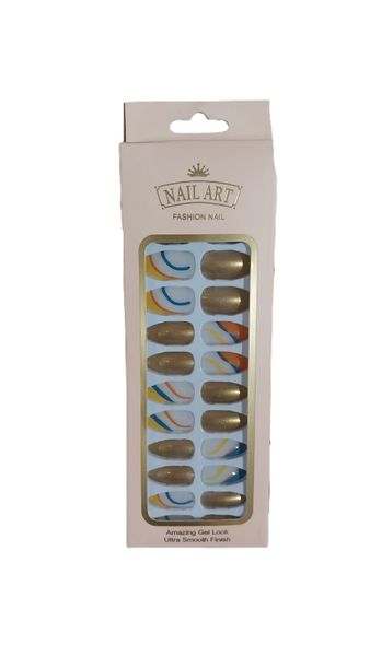 False Artificial Acrylic Nails Press On Nails