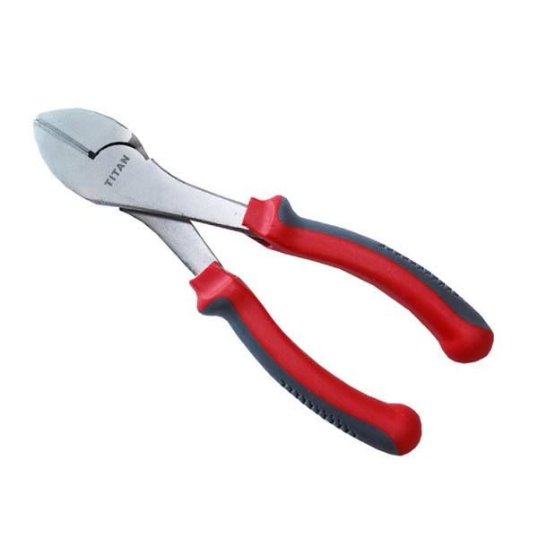 Titan Side Cutter 180mm Grip Handle/Satin Finish Plastic Hanger