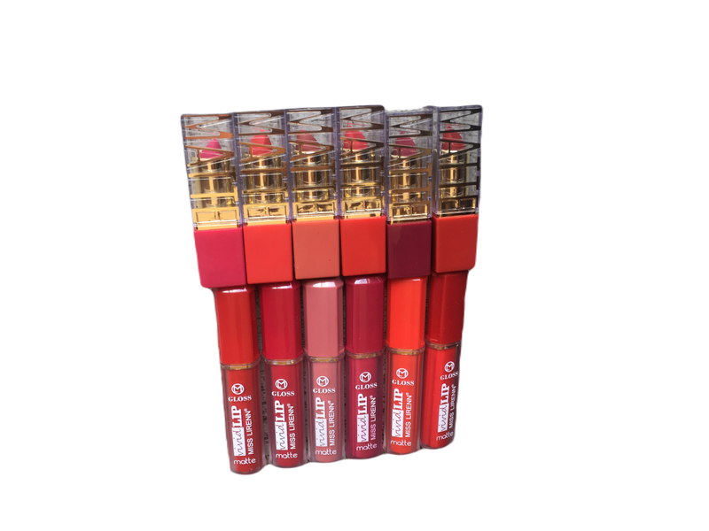Matte Lipstick and Lipgloss Set 12 Piece