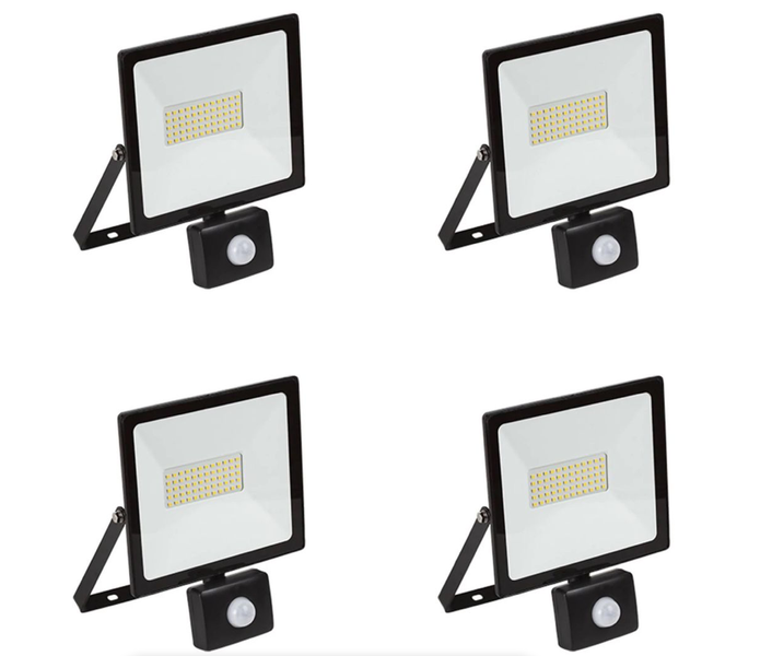 4 Pack - 30w HT LED Motion Sensor Floodlight