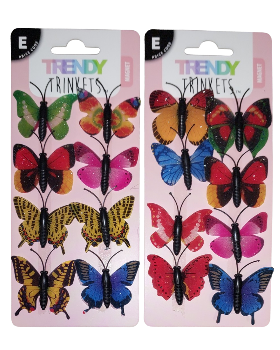 Looks Like real Butterflies Assorted Colors Fridge Shop