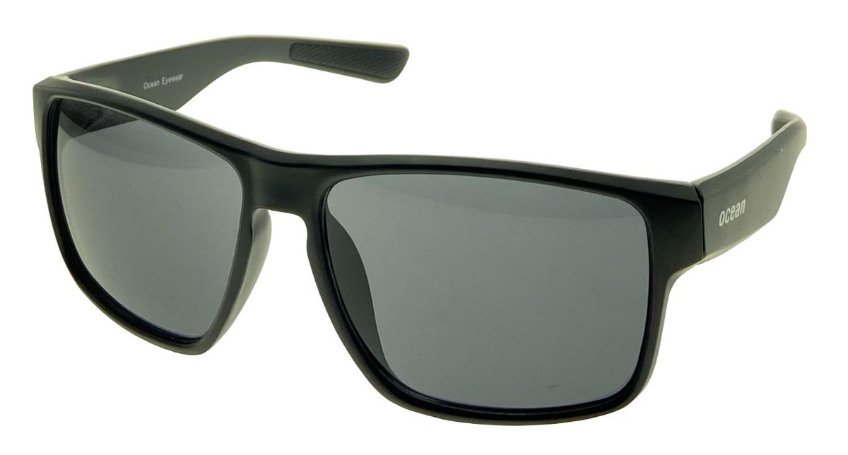 Ocean Eyewear - Fashion Sunglasses - Black Frame with Smoke Lens