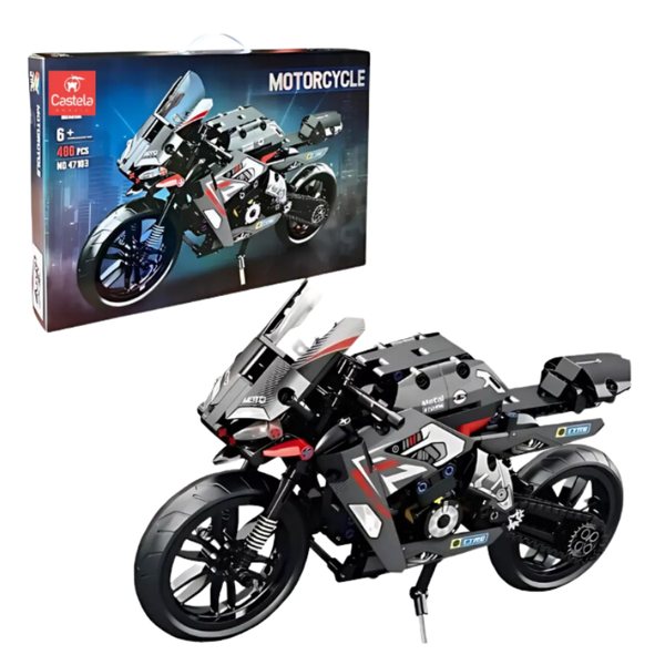 486 Pcs Sports Motorcycle Building Blocks - No.47103