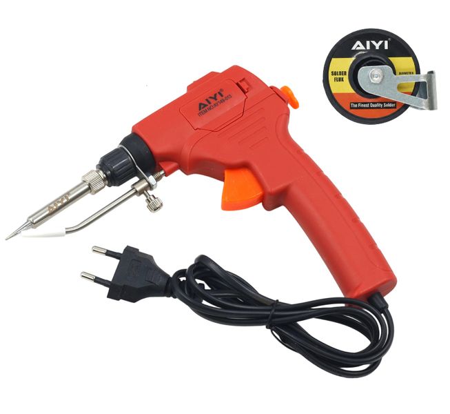 AIYI 100W Soldering Gun with Angled Flux Feed AY149-013