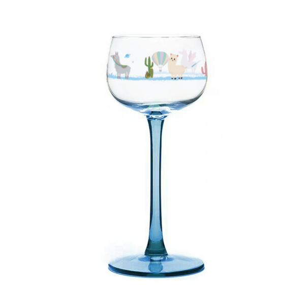 Alsace Motif Hansi Glass Alpaca Pattern