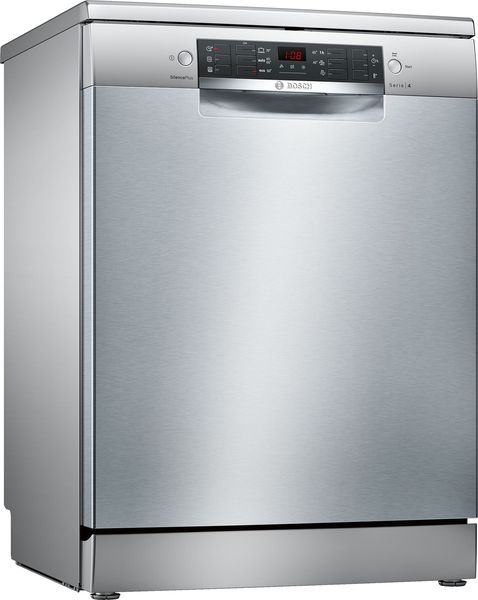 Bosch 13 Place A ++ Freestanding Dishwasher Series 4 Silver Inox