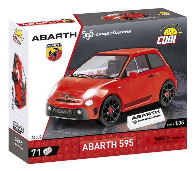 COBI Abarth 595 Competizione Car Construction Model