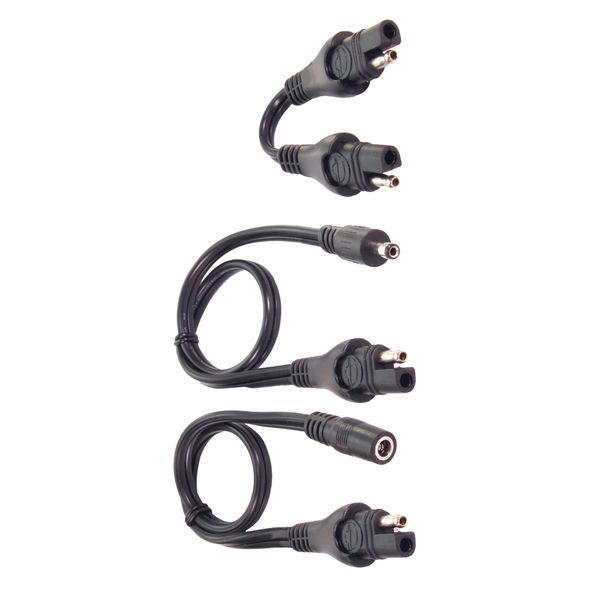 OptiMate Adapter Kit - 3 Pieces - SAE to DC - 2.5mm