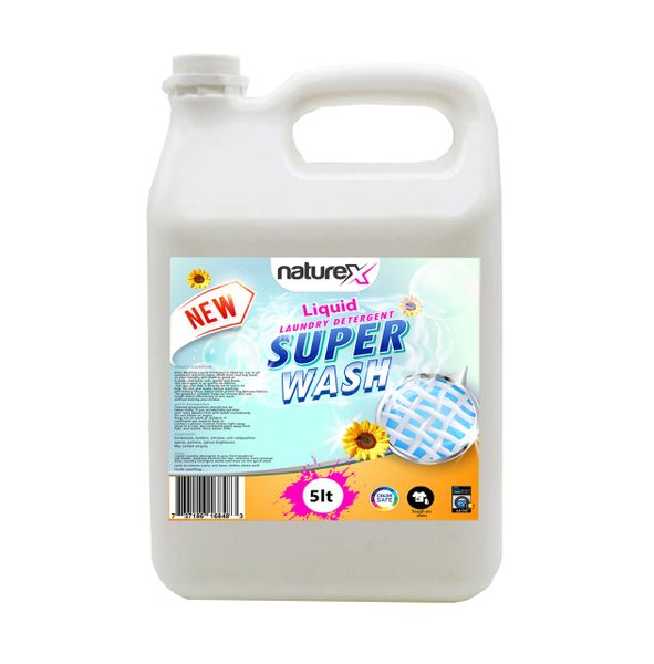 NatureX Auto Laundry Washing Liquid 5Litre