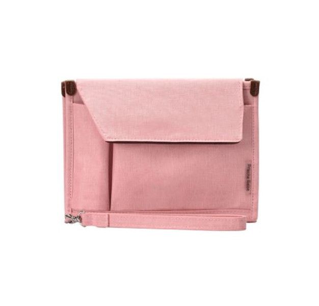 Olive Tree -Notepad&amp;Business Portfolio Clutch Wallet Organiser - Light Pink