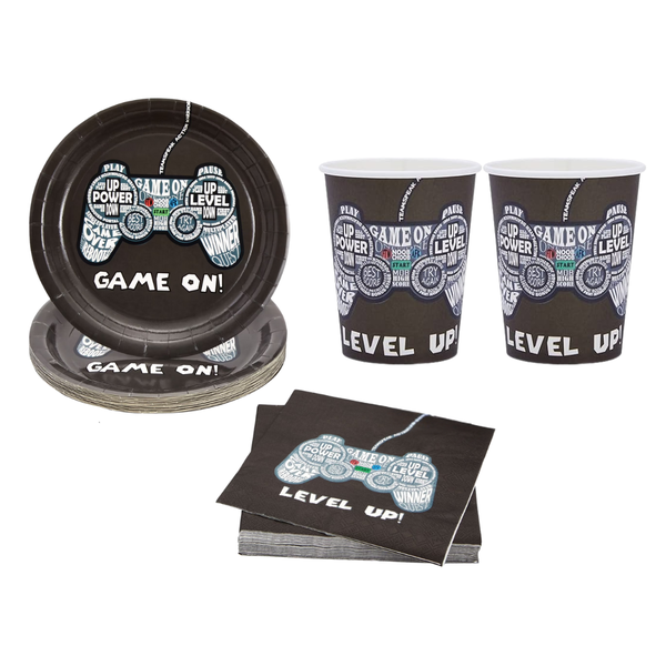 Video Game Disposable Dinnerware Set
