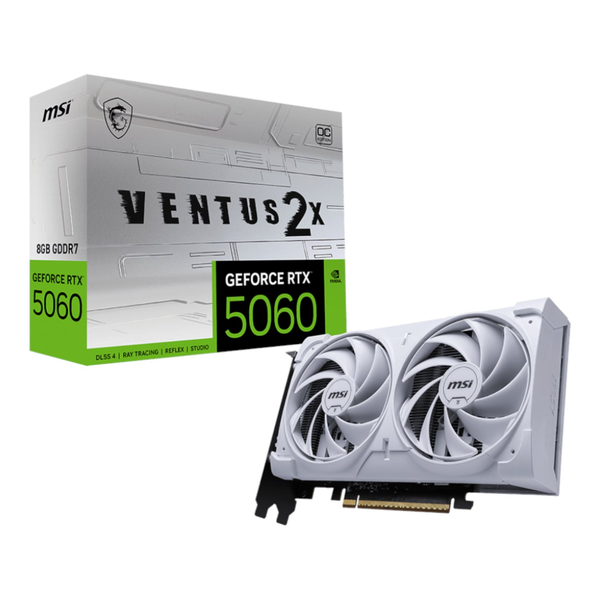 MSI GF RTX 5060 VENTUS 2X OC 8GB White Edition