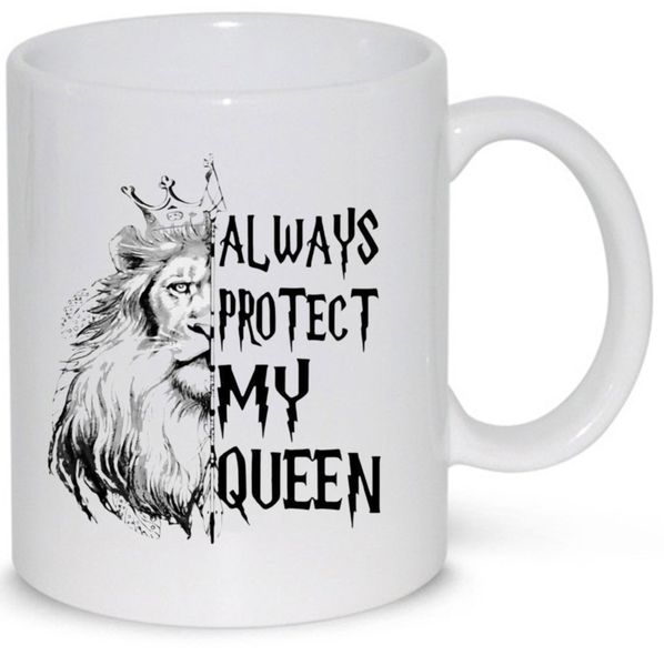 Always Trust My Queen Valentines Gift Mug