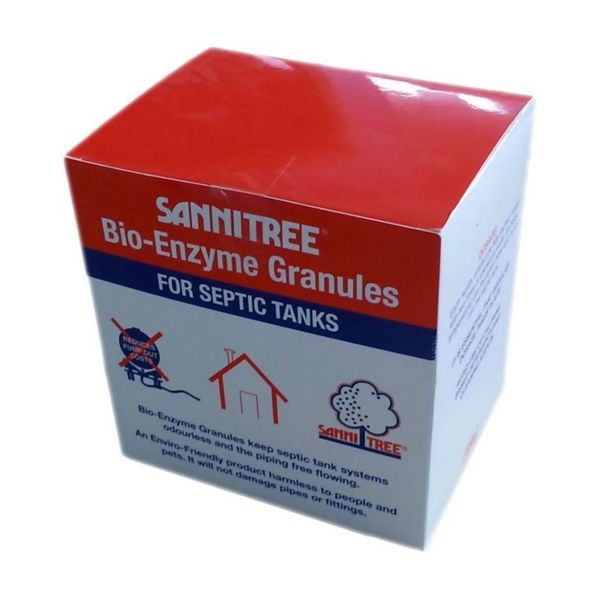 SANNITREE Bio-Enzyme Granules for Septic Tanks, 400g