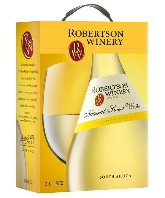 Robertson Winery - Natural Sweet White - 1 x 3L | Shop Today. Get it Tomorrow! | takealot.com