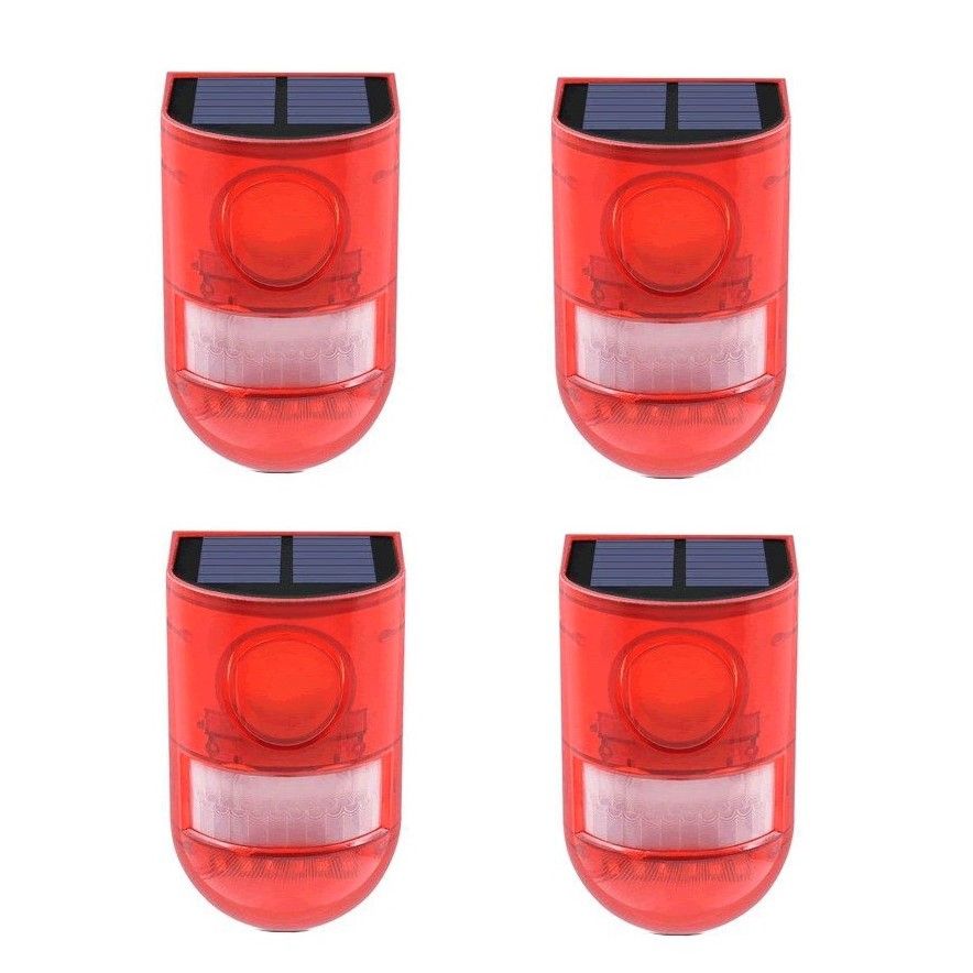 Solar Motion Sensor Alarm 4 Pack Shop Today. Get it Tomorrow