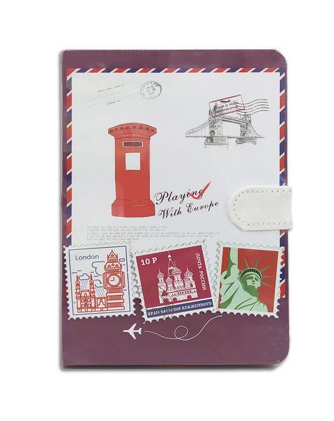 Journal / Notebook - Hardcover - Playing with Europe Series - UK Mailbox